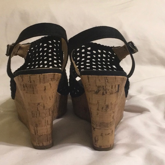 Black cork sandals - Picture 3 of 6